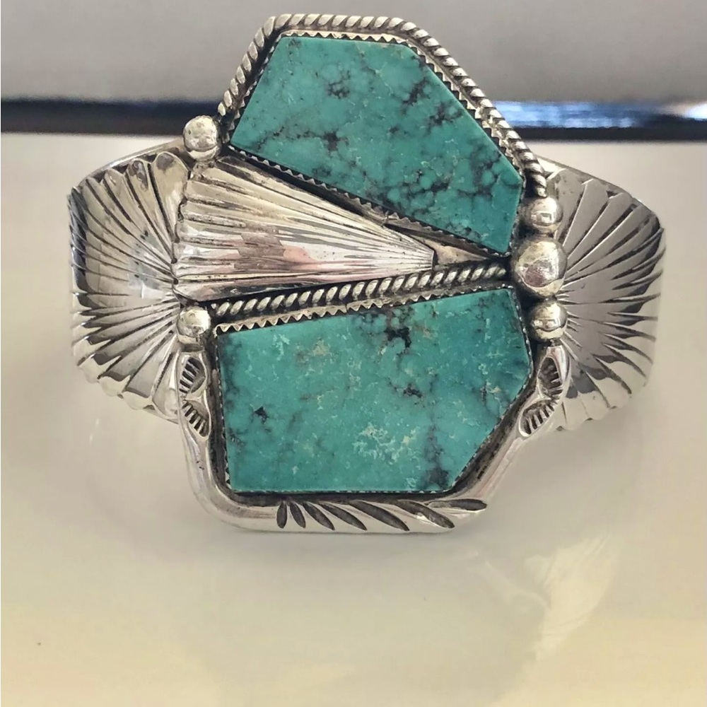 Signed De Daniel Etsitty Sterling Silver Native A… - image 6